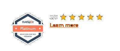 HubSpot Platinum Solutions Partner — 5 out of 5 stars